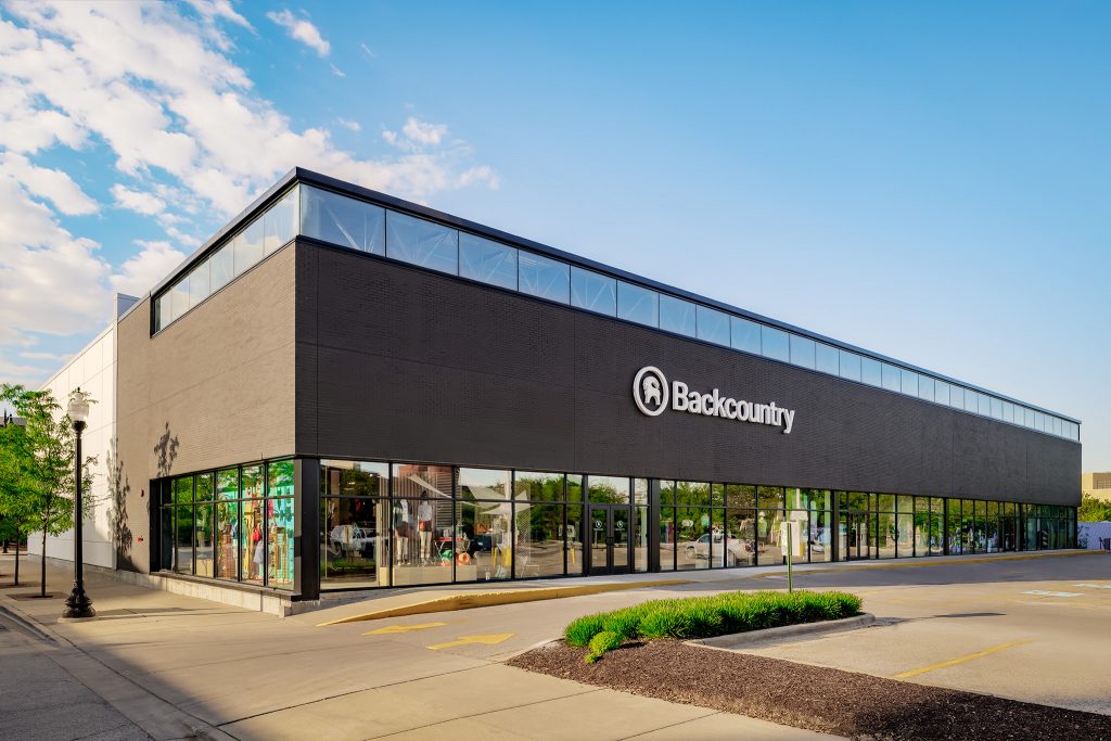 © Tony Fiorito; Exterior daytime image of Backcountry retail location in Chicago, IL; Photographed for Backcountry .