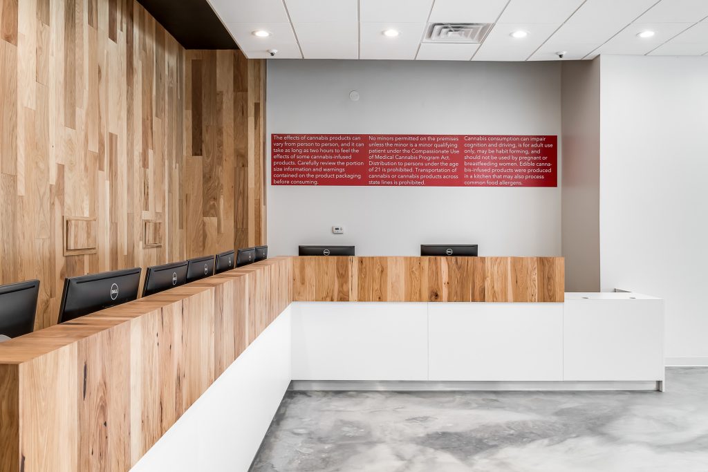 Registers at MedMen in Oak Park