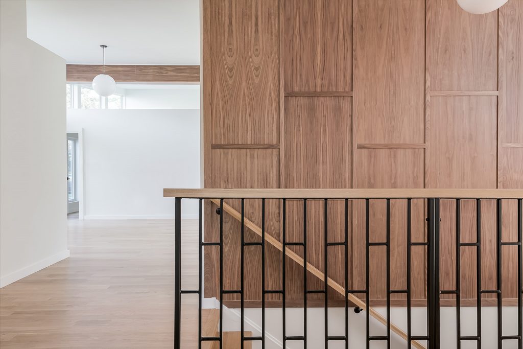 Midcentury Modern New Construction Home in Itasca IL by Galvanized Construction, Architectural Photography in Chicago