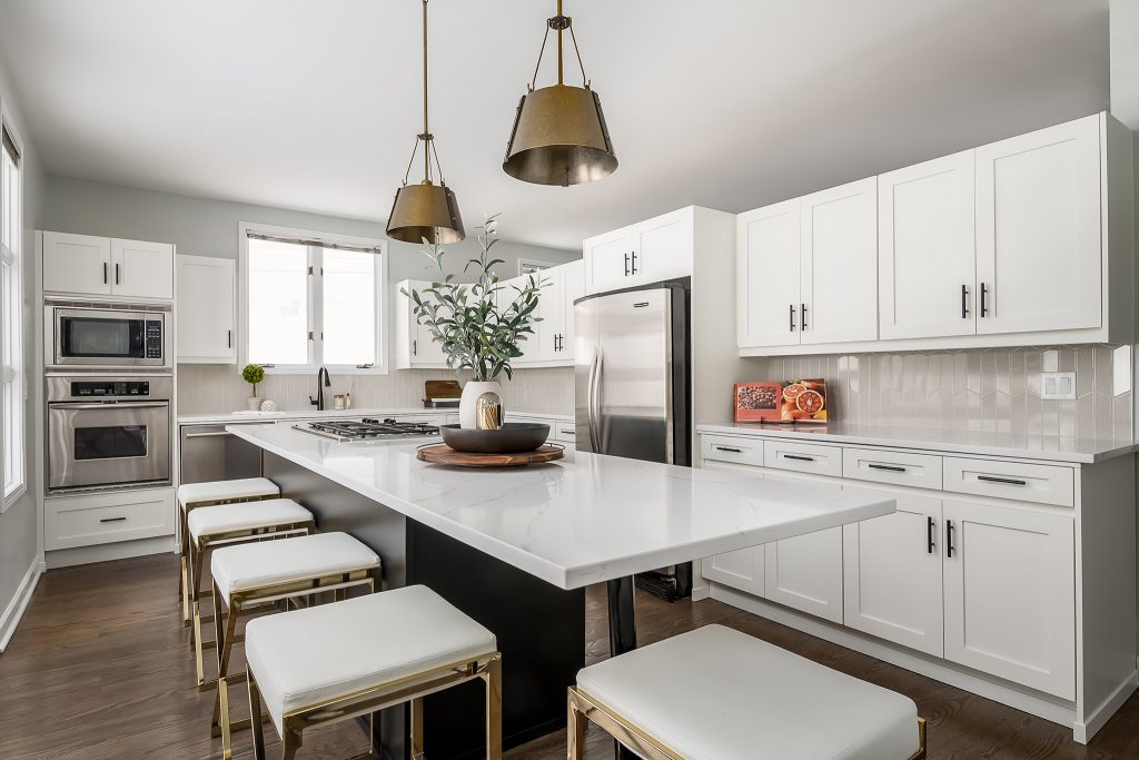 Transitional Kitchen Renovation by Renovation Sells Chicago