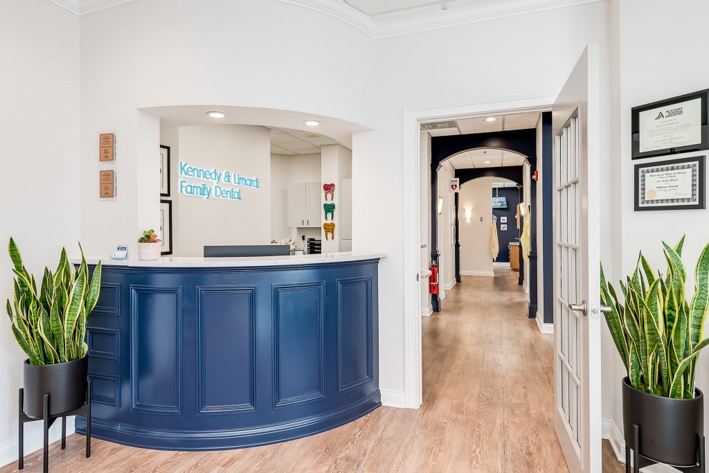 Kennedy & Limardi Family Dental Lobby in Buffalo Grove, IL; Dental and Healthcare Photography in Chicago