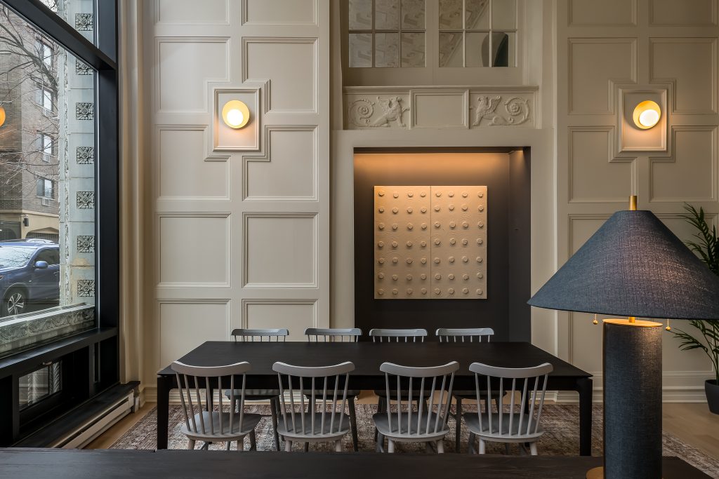 444 St James Chicago Lobby with Moody Interior Design by Roll Studio, owned by Supera Asset Management