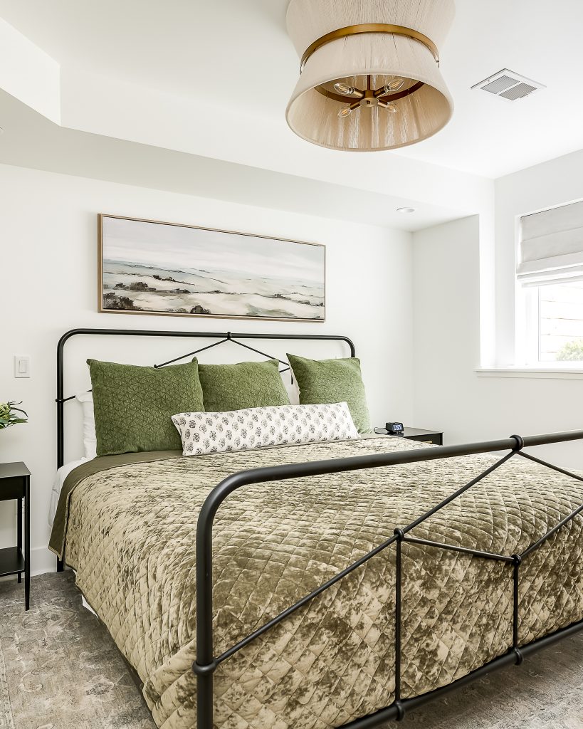 Bedroom details in rental home